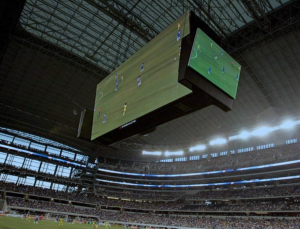 Pantallas gigantes LED estadio NFL