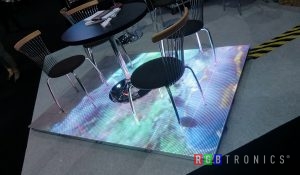 Piso o pista de LED RGB o a todo color